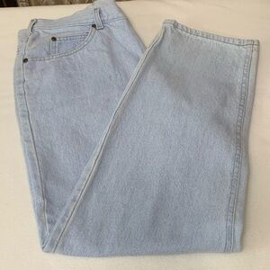 MENS RIDERS DENIM LIGHTWASH JEANS -SZ  36 x 30